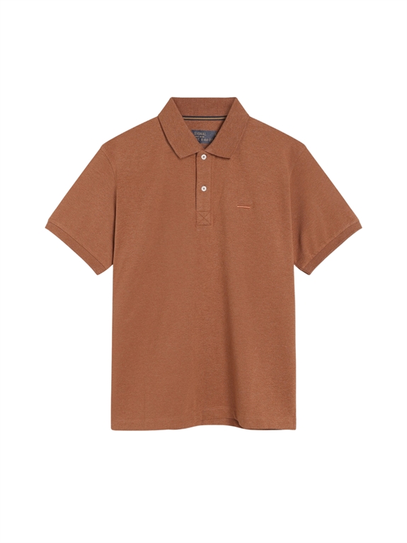 Signal NickySi Polo t-shirt - Rusty Red Melange